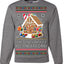The Only House I Can Afford Funny Millennial Meme Ugly Christmas Sweater Crewneck Sweatshirt