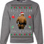 Ugly Ath Sweater Merry Chrithmith, Butt Viral Ugly Ass Boxing Fight, Funny Ugly Christmas Sweater Crewneck Sweatshirt