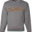 Delaware  Camo Fill Orange Outline Sweater, Unisex Crewneck Sweatshirts
