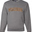 Wisconsin  Camo Fill Orange Outline Sweater, Unisex Crewneck Sweatshirts