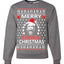 Merry Fookin Christmas Ugly Christmas Sweater Unisex Crewneck Sweatshirt