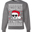 Johnny D All I Want For Christmas is a Mega Ugly Christmas Sweater Unisex Crewneck Sweatshirt