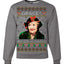 Aunt Grace? She Died 30 Years Ago, Blessing Ugly Christmas Sweater Unisex Crewneck Sweatshirt