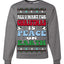 All I Want For Christmas Is Peace on Earth  Ugly Christmas Sweater Unisex Crewneck Sweatshirt