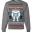 Abdominal Swoleman Fitness Yeti Ugly Christmas Sweater Unisex Crewneck Sweatshirt