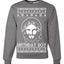 Birthday Boy Jesus Christ Ugly Christmas Sweater Unisex Crewneck Sweatshirt