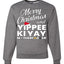 Merry Christmas and Yippee Ki Yay MOFO Christmas Unisex Crewneck Sweatshirt