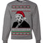 Sleepy Joe Merry Xmas To All And All A Good Night Ugly Christmas Sweater Unisex Crewneck Sweatshirt