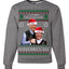 Beginning To Look Like You Miss Us Trump Carlson 24 Ugly Christmas Sweater Unisex Crewneck Sweatshirt