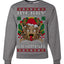 Merry Krampus Santa Folklore Figure Horror Ugly Christmas Sweater Unisex Crewneck Sweatshirt