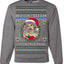 Hawk Tuah Spit On That Thang Mrs Claus Funny Meme Ugly Christmas Sweater