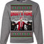 Daddy's Home Red Suit, I'll Be Home For Christmas | Funny Santa Clause President Donald Trump Xmas Sweaters Crewneck Sweatshirt