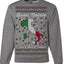 Buon Natale e Felice Anno Nuovo! Merry Christmas and Happy New Year Ugly Christmas Sweater Crewneck Sweatshirts