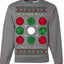 Deck the Halls with Bocce Balls, Funny Classic Italy Italian Sports Ugly Christmas Sweater Crewneck Sweatshirts