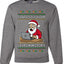 Santa Saw Your Search History, Funny Internet Humor, Ugly Christmas Unisex Sweater, Crewneck Sweatshirts