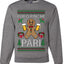 Puro Pinche Pari,Unisex Ugly Christmas Sweater, Crewneck Sweatshirts