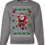 Merry Blitzmas, Football Christmas Sweater Design, Unisex Ugly Christmas Sweater Crewneck Sweatshirts