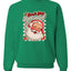 Don't stop Believin', Santa Fun Cute Christmas Design, Unisex Christmas Sweater, Crewneck Sweatshirts