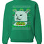 Women Yelling At Cat Meme Funny Twitter Tik Tok 2019  Ugly Christmas Sweater Unisex Crewneck Sweatshirt