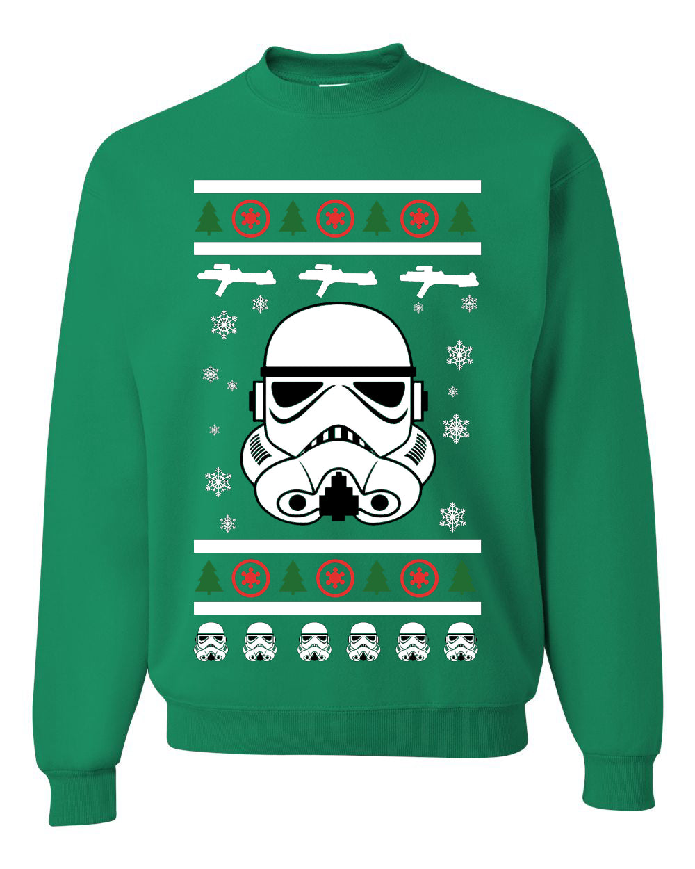 Stormtrooper Star Wars Ugly Christmas Sweater Unisex Crewneck Sweatshirt