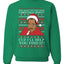 Christmas Spirit I'll Help You Find It Stanley Hudson Merry Ugly Christmas Sweater Unisex Crewneck Graphic Sweatshirt