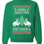 Merry Christmas Bitches Merry Ugly Christmas Sweater Unisex Crewneck Graphic Sweatshirt