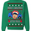 Merry Christmas Little Fella Funny 90s Harry Movie Quote Ugly Christmas Sweater