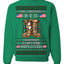 This Christmas RED Remember Everyone Deployed Veteran Ugly Christmas Sweater Crewneck Sweatshirt