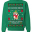 Good News I Saw a Dog Today Funny Ugly Christmas Sweater Crewneck Sweatshirt