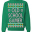 Classic Old School Gamer Video Game Fan Funny Ugly Christmas Sweater Crewneck Sweatshirt