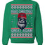 Make Christmas Great Again Trump Santa Claus 2024 MAGA Ugly Christmas Sweater Crewneck Sweatshirt