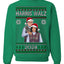 Kamala Harris Tim Walz 2024 Classic Movie Ugly Christmas Sweater Crewneck Sweatshirt