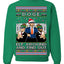 Doge Elf Around and Find Out Trump Elon Vivek MAGA Ugly Christmas Sweater Crewneck Sweatshirt