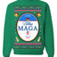 Ultra MAGA Superior Agenda Trump 2024 Funny Beer Logo Ugly Christmas Sweater Crewneck Sweatshirt