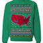 Trump 2024 Better Coverage than 5G Red Wave Landslide Ugly Christmas Sweater Crewneck Sweatshirt