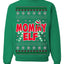 Mommy Elf Cute Holiday Winter Ugly Christmas Sweater Crewneck Sweatshirt