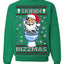 Skibidi Rizzmas Funny Toilet Video Viral Brain Rot Meme, Gen Z Alpha Slang Brainrot Memes Ugly Christmas Sweater Crewneck Sweatshirt