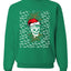RIP XXXTentacion Santa Skull Xmas Bad Vibes XXX ? Ugly Christmas Sweater Unisex Crewneck Sweatshirt