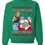 That Santa Mother F Isn't Real Ugly Christmas Sweater Unisex Crewneck Sweatshirt