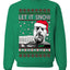 Hunter Let It Snow Biden Ugly Christmas Sweater Unisex Crewneck Sweatshirt