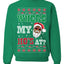 Where My Ho's At? Ugly Christmas Sweater Unisex Crewneck Sweatshirt