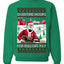 Overtime Hours Rich Men North of Richmond Ugly Christmas Sweater Unisex Crewneck Sweatshirt
