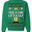 You're An Angry Little Elf Christmas Movie Quote  Ugly Christmas Sweater Unisex Crewneck Sweatshirt