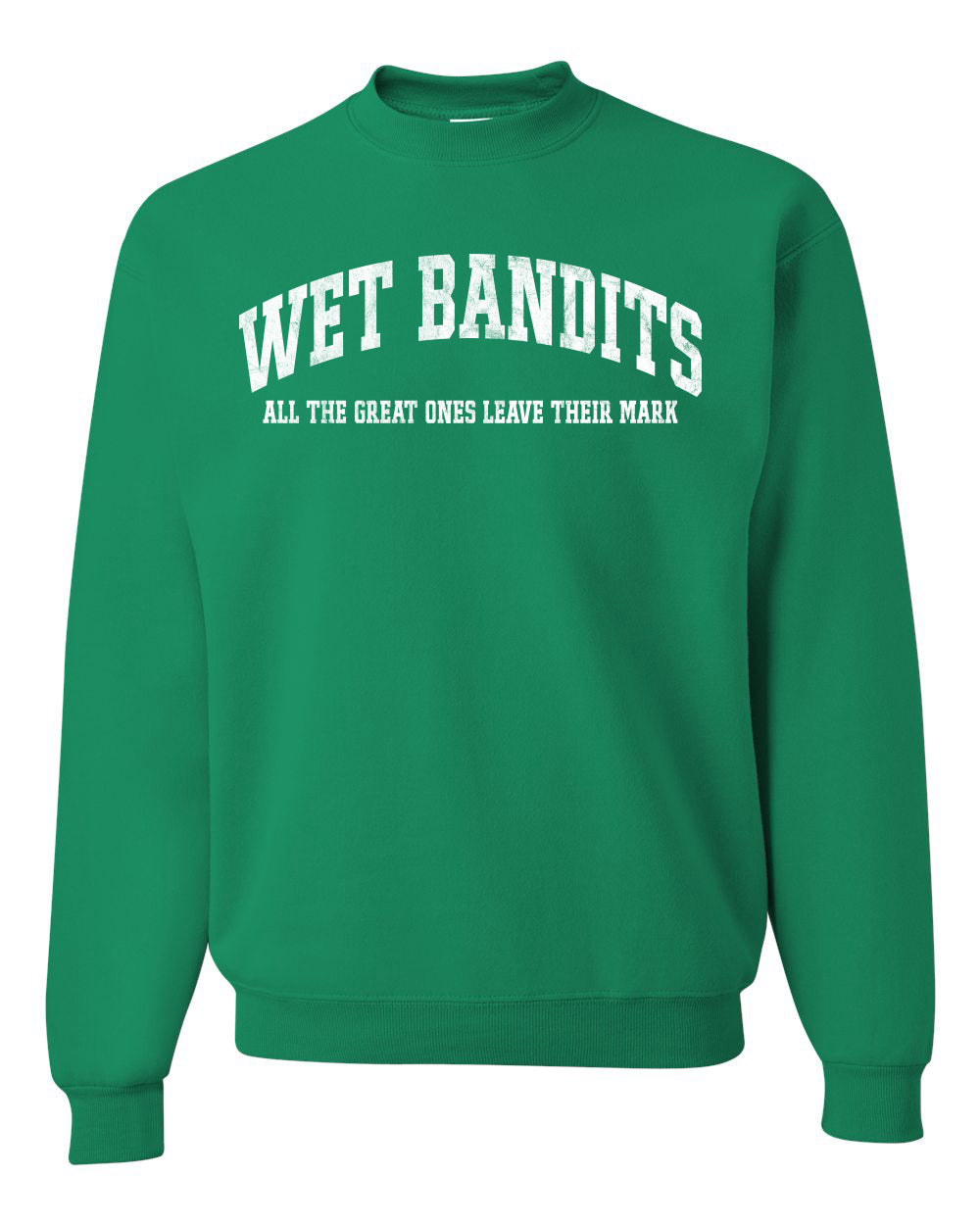 Vintage Movie Quote Wet Bandits Leave They're Mark Christmas Unisex Crewneck Sweatshirt