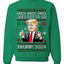 Ho Ho Ho Joe's Got To Go Trump 2024 Ugly Christmas Sweater Unisex Crewneck Sweatshirt