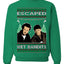 Escaped Bandits Classic Home Holiday Movie Ugly Christmas Sweater Unisex Crewneck Sweatshirt