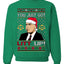 Just Got Litt Up Louis Tv Show Parody Ugly Christmas Sweater Unisex Crewneck Sweatshirt