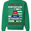 No One Fights Alone Holiday First Responder Police Fire Emt Ugly Christmas Sweater Unisex Crewneck Sweatshirt