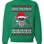 Valhalla Deck The Halls With Skulls & Bodies Ugly Christmas Sweater Unisex Crewneck Sweatshirt