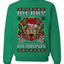 Merry Krampus Santa Folklore Figure Horror Ugly Christmas Sweater Unisex Crewneck Sweatshirt